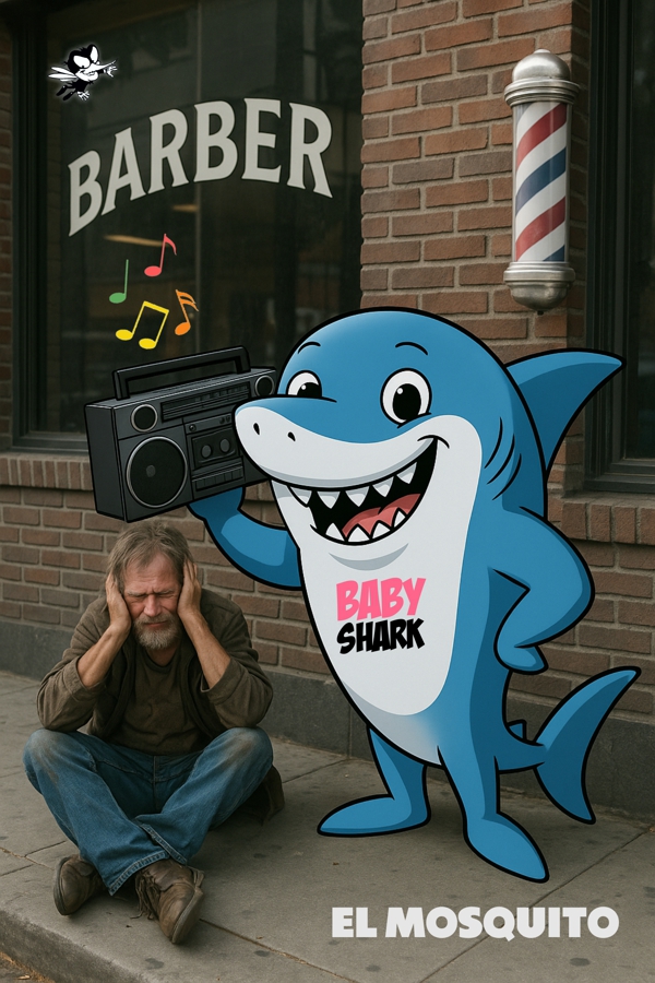 Baby Shark y el Homo Homeless