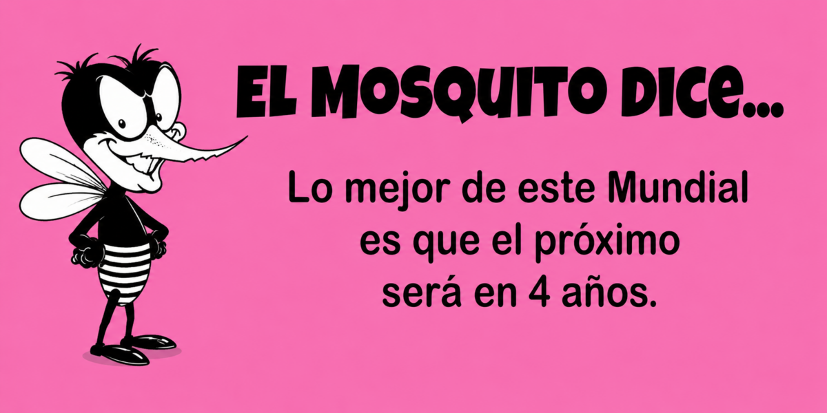 El Mosquito dice…